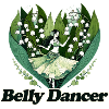 Belly Dancer in Lily Heart
