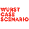 Wurst-Fall-Szenario Lustiges Wurst-BBQ-Wortspiel