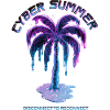 Cyber Summer Palm Melting