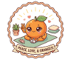 "Peace, Love & Oranges!" - Yoga