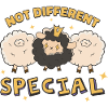 Funny Black Sheep Special Person