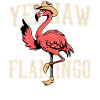 Yeah Flamingo Cowboy Vibe