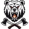 Blason des haches d’ours sauvages