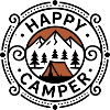 Proud Happy Camper Tent Crest