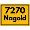 ANCIEN CODE POSTAL 7270 NAGOLD HEIMATSTOLZ
