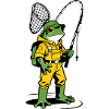 Frog Fisherman