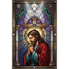 Jesus Christ prays in church