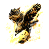 Fly Alone Eagle Quote Art