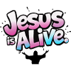 Jesus Is Alive Christian Resurrection Design