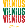 Vilnius, Lituanie, j’aime Vilnius