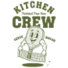 Pickleball Kitchen Crew Funny Player Love