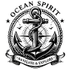 Marineemblem – Anker, Kompassrose, Meer, Ozean