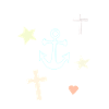 Motivo Anchor Dream Star Hearts