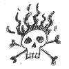 Flame Skull