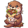 Kawaii Döner Otter