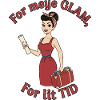 Retro Glam PinUp-Reisender