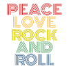 Frieden, Liebe, Rock'n'Roll, Regenbogenlinien,