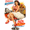 Pin-up retrò da diner anni '50: Rockabella & MilkshakeRet
