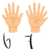 Double Open Hands Illustration