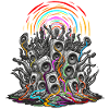 Psychedelic speaker