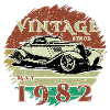 44e anniversaire - Classique - Millésime depuis 05/1982
