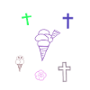 Eis Kreuz Kinder Eiskrem 