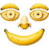 Bananen Gesicht - Banana Face