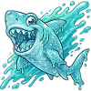 Blue Shark Splash Adventure