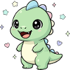 Pastel Dino Star Magic