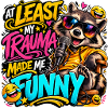 Trauma made me funny