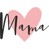 Mom with Heart – Loving Text Design
