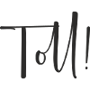 Toll – Calligraphy Textdesign