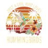Hummingbird Tropical Sunset