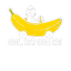 Banana Car Cat Retro