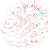 Bolts Nuts Mechanic Tool Design