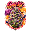 Gelato Sherbet Graffiti Print