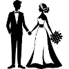 Bride and groom