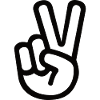 Peace Hand Sign – Victory Symbol