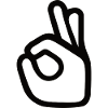 OK Hand Signals – Perfect Symbol