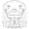 Skeletons Toasting Midnight Brew