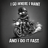 I go where I want