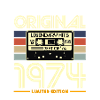 Original 1974 Cassette Rétro