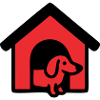 Dachshund Doghouse House Icon