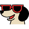 Cooler Dackel Brille Chef