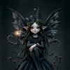 Dark Fairy Winged