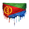 Eritrea Flag Drop Design