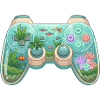 Ocean Controller - Cute Gaming Sticker