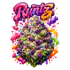 Runtz Candy Graffiti Art Print