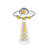 Peace Out UFO Eggs