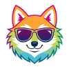 Regenbogenfuchs-Brille